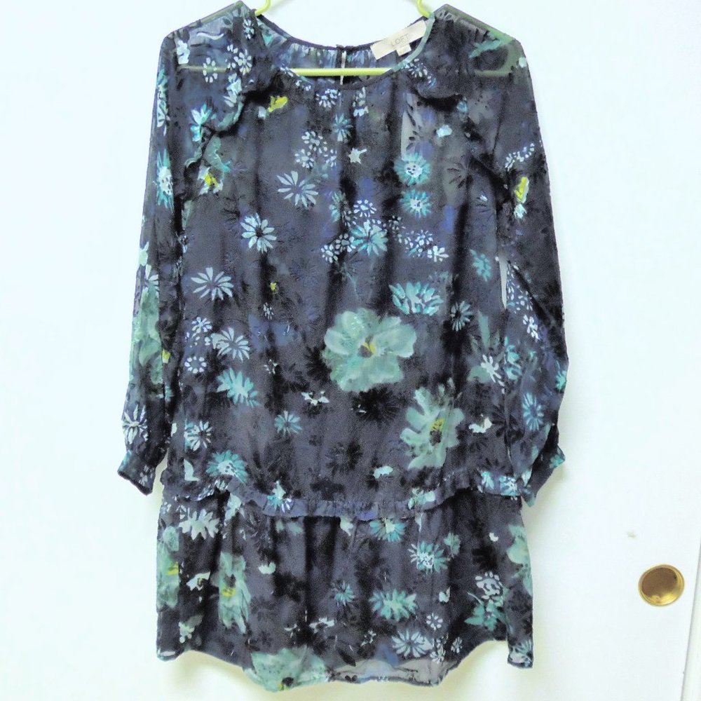 LOFT 2 Piece Blue Dress Size XS